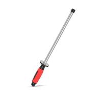 Afilador de Varilla de Acero Profesional para Cuchillos Herramienta Ergonómica con Agarre Antideslizante y Diseño Ovalado Ideal para Chef Cerámica y Cocina Doméstica 12 pulgada