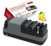 Afilador eléctrico multifunción 4 en 1 para cuchillas y tijeras