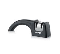 Afilador manual de cuchillos PRONTO de GRAEF, con tecnología CrissCross® y Dizor®, ángulo de afilado de 20°, funcionamiento seguro, adecuado para cuchillos de cocina, caza y exteriores, fácil de usar