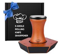 Afilador para cuchillas de patinaje con 6 ángulos de afilado (12°, 15°, 17°, 19°, 22°, 25°)
