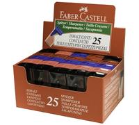 Afilalapiz faber-castell con deposito expositor de 25