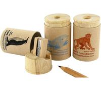 Afilalapiz kum madera 1 solo uso con deposito cilindrico caja 20