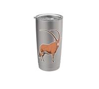 África y animales marinos - Oryx Vaso térmico de acero inoxidable de doble pared