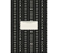 African Print Notebook - Carnet Ligné Africain: Lined Notebook 120 Pages B5 - Français / English
