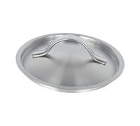 AFXGUSD Tapa Redonda para Sartenes Y de Acero Inoxidable para Barbacoa, 16cm