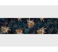 AG Design Cenefa autoadhesiva para cocina, salón, pared, multicolor, 500 x 13,8 cm (abstract)