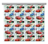 AG Design Cortinas - Disney Cars - Cortinas para niños - Impresión fotográfica 3D - 180 x 160 cm - 2 Partes - FCSXL 4334