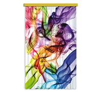 AG Design Cortinas - Humo de Color - Impresión fotográfica 3D - 140 x 245 cm - 1 Parte - FCSL 7514