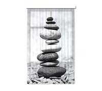 AG Design Cortinas - Piedras - Impresión fotográfica 3D - 140 x 245 cm - 1 Parte - FCSL 7504