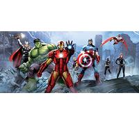 AG Design - Mural fotográfico para la Pared - No Tejido Kids Marvel - Avengers - Papel Pintado fotográfico - Póster Gigante de Pared - 202 x 90 cm - 1 Parte - FTDNH 5328