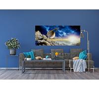 AG Design - Mural fotográfico para la Pared - No Tejido - Saturno - Papel Pintado fotográfico - Póster Gigante de Pared - 202 x 90 cm - 1 Parte - FTNH 2751