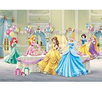 AG Design - Mural fotográfico para la Pared - Papel Kids Disney - Princesas Disney - Papel Pintado fotográfico - Póster Gigante de Pared - 360 x 254 cm - 4 Partes - FTD 2224