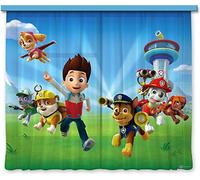 AG Design Paw Patrol - Cortinas bajo el Agua, 2 Piezas, Multicolor, 180 x 160 cm