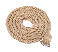Agatige Base De Lámpara Vintage De Hilo, 3 Metros E27 85-265V Lámpara Colgante De Cáñamo Vintage Cuerda Colgante Cable De Luz Colgante Portalámparas Cable De Cuerda Para Lampara Para Oficina En Casa