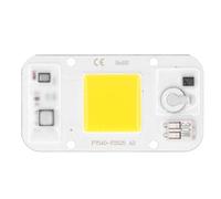 Agatige Panel de Lámpara COB, 20W/30W/50W 220V LED COB Chip Panel de Lámpara Luz Blanca Cálida sin Soldadura Espectro Completo para Lámpara LED DIY COB Chip Bombilla de Luz(30w, luz Blanca)