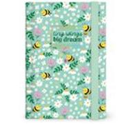 Legami Agenda fotográfica diaria Bee, 16 meses (sep 2026–dic 2027), cierre goma, papel FSC, 12x18 cm