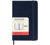 Agenda 2025 Diaria Pocket Azul Zafiro Tapa Dura