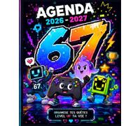 Agenda 2026-2027: primaire collège rentrée jeux videos gamer rentrée scolaire