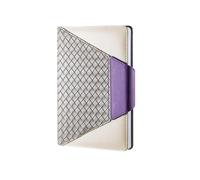 Agenda A5 con 6 Pack de Pegatinas | Planner de Estudio y Organizador Semanal PU | Diario Wellness, Planificador de Comidas, Agenda de Citas y Viajes | Planner de Oficina y Vida Personal | Color Gris y
