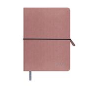 Agenda Anual 2022- Organizador Semanal - Cada Día Una Página - Tamaño Mediano 14 x 20 cm - Modelo Miami - Color Rosa - Hojas Color Ahuesado - Planificador Mensual Portable - Dohe