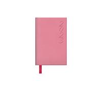 Agenda Anual 2023 - Organizador Semanal - Semana Vista - Tamaño Bolsillo 8,5 x 13 cm - Modelo Brasilia - Color Rosa Cuarzo - Hojas Color Ahuesado - Planificador Mensual Portable - Dohe