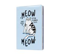 Agenda bolsillo 2023 Meow Meow - Agenda 2023 semana vista - Agenda 2023 A6 | Planner 2023 - Agenda anual 2023