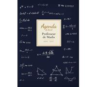 Agenda de Bord 2026-2027 Professeur de Mathématiques: Carnet de Bord A4 pour Enseignant de Collège & Lycée, une anecdote de maths à partager chaque jour de classe, semainier daté, relevé de notes