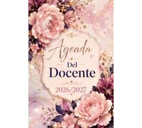 Agenda Del Docente 2026/2027: Planner Settimanale e Mensile da Settembre 2026 a Luglio 2027, Pianificazione Didattica, Registro Classe, Orario, Calendario Scolastico