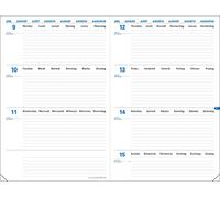 Agenda Escolar 12 meses TEXTHEBDO 16 x 24 cm 2022-2023 Día página Quo Vadis Multilingüe-