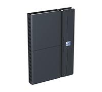 Agenda escolar 2024 2025 Oxford Office Semainier espiral, 10 x 15 cm, color gris y negro francés