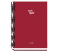 Agenda Escolar (2026-27) Dohe Basic Colour Vibes Espiral Tapa Extra A5 D/P Burdeos
