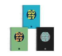 Agenda escolar (2026-27) finocam cool espiral tapa extradura s/v apais