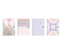 Agenda Escolar (2026-27) Oxford Cute Wire-O Tapa Extradura Con Goma A5 S/V Surtido (4 Mod.)