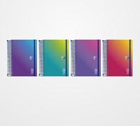 Agenda Escolar (2026-27) Oxford Gradient Espiral Tapa Extradura con Goma 8º D/p Surtido (4 Mod)