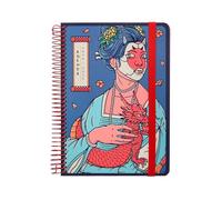Agenda escolar liderpapel año 24-25 curso fantasia the women día página Din A5