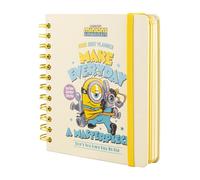 Grupo Erik Agenda escolar 2026 2027 dia por pagina Minions - Agenda Dia por Pagina para niños de Primaria e Instituto [Curso 26/27 ] Con Anillas, Tapa dura, Pegatinas e Ilustraciones (14x16 cm)