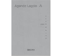Agenda legal anual 2023 día F.TO 12 x 17 color gris