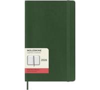 Agenda Moleskine 2026 Diaria Large Verde Mirto Tapa Blanda