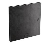 Agenda Oxford Ophio escolar semanal 16 x 16 cm, año 2026, color negro