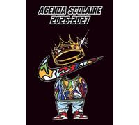 Agenda Scolaire 2026-2027 : Planificateur Journalier Illustré | Primaire au Lycée | Format A5 | Thème sport