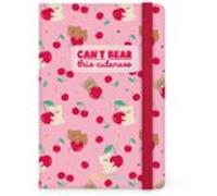 Legami Agenda semanal 16 meses Teddy Bear Pink 2026-2027 cierre goma elástica papel FSC