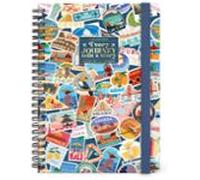 Agenda Semana Vista 16 Meses 26 / 27 Legami Travel Stickers