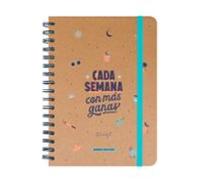 Agenda Wonder 2024-2025 Semanal - Cada Semana Con Más Ganas
