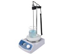 Agitador Calefacción De Laboratorio Placa Caliente Magnética Pantalla Digital Equipo Mezclador Termostático 3L 5L 200-1500rpm Prevenir La Entrada Líquido,para laboratorio(JC-280H)
