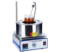 Agitador Magnético, Agitador magnético de calentamiento tipo colector for laboratorio DF-101S, mezclador termostático de baño de agua con pantalla digital, 2 l