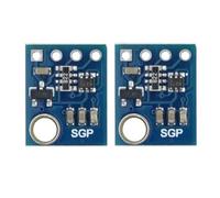 Agmoctz 2 Uds - SGP40 SGP40 TVOC ECO2 CO2 Sensor de Dióxido de Carbono Formaldehído, Módulo de Sensor de Monitoreo de Calidad del Aire