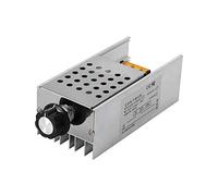 Agmoctz Ac 220V 6000W Scr Controlador Regulador De Voltaje Termostato Atenuador Electrónico Molde De Regulación De Velocidad Con Estuche