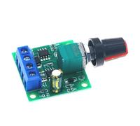 Agmoctz Controlador de Velocidad de Motor PWM de CC de 1,8 V, 3 V, 5 V, 6 V, 12 V y 2 A. Controlador de Velocidad de Motor de Bajo Voltaje PWM 0-100% Módulo de Accionamiento Ajustable