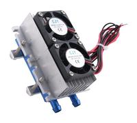 Agmoctz Enfriador de RefrigeracióN TermoeléCtrico Peltier de 144W 12V Semiconductor Sistemas de RefrigeracióN de Aire Acondicionado Kit DIY