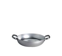 Agnelli ALMA11036 Cacerola con 2 Asas Acero Inoxidable, Aluminio Profesional 3 mm, 36 cm